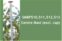 SMBP510,511,512,513 Centre Mast (excl. cap)